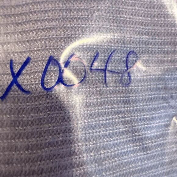 Ella Moss Kaylan Ribbed Knit Sweater Lilac Purple V-neck Size Small - Picture 11 of 11